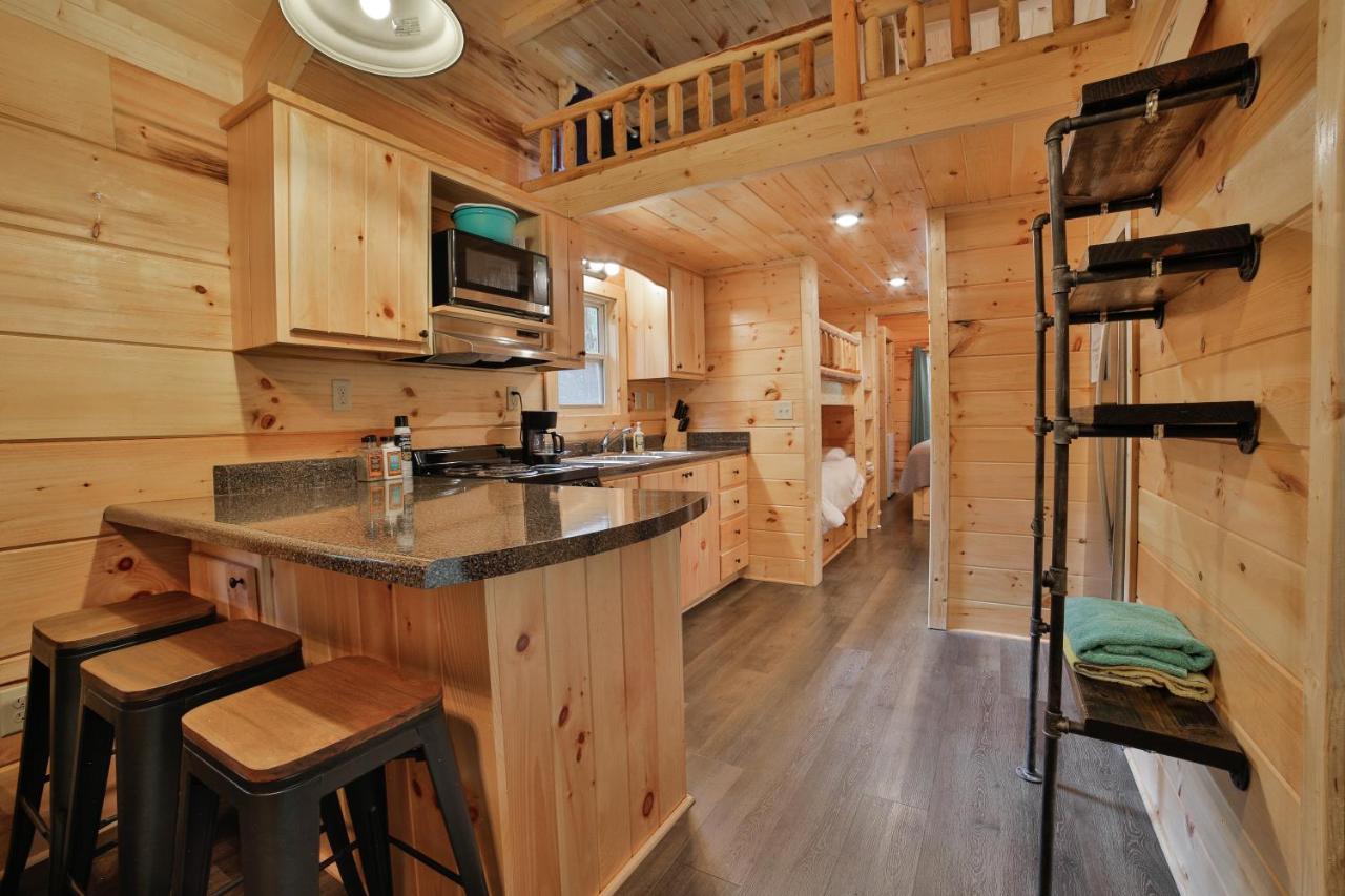 Thomas Cabin Forest Tiny Cabin With Hot Tub Τσαττανούγκα Εξωτερικό φωτογραφία